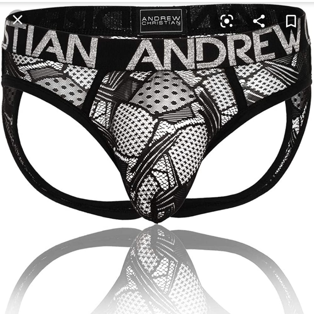 ANDREW CHRISTIAN Bubble butt thong